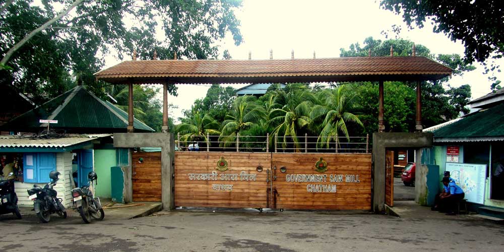 Chatham Saw Mill in Port Blair