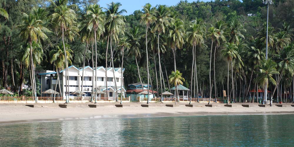 Corbyn's Cove Beach in Port Blair