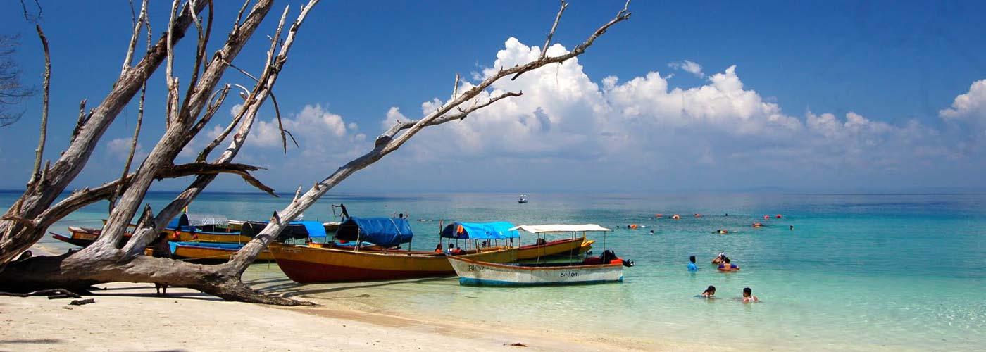 Elephant beach in Havelock Island
