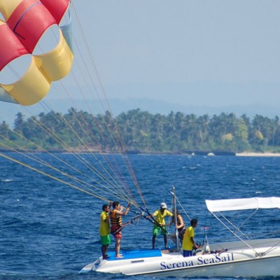 Parasailing in Andaman