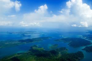 Aerial View of Andaman and Nicobar Islands