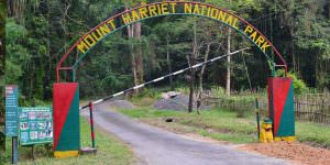 Mount Harriet National Park in Andaman